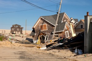Huricane Damage - Ortley Beach, New Jersey